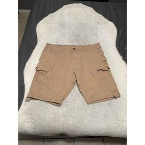 Jordan Craig Men's Tan Cargo Denim Jean Shorts Size 40 Bottoms